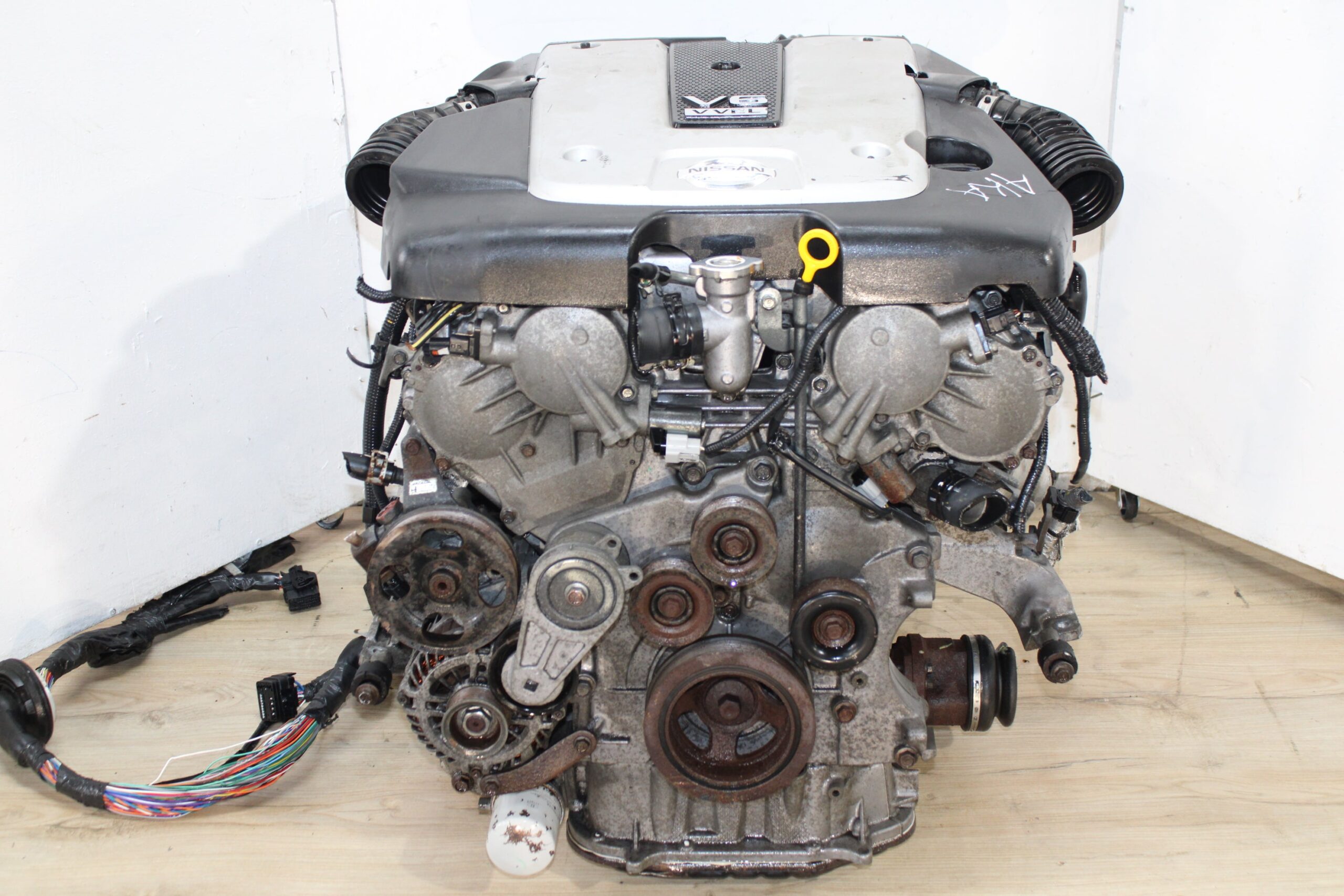 IMG_1985.jpg JDM 2014-2015 Infiniti Q50 3.7L AWD Motor 3.7L 6 Cyl Engine