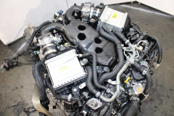 JDM 2016-2021 Infiniti Q60 Motor Twin Turbo VR30DDTT RWD Transmission 3.0L 6 Cyl Engine