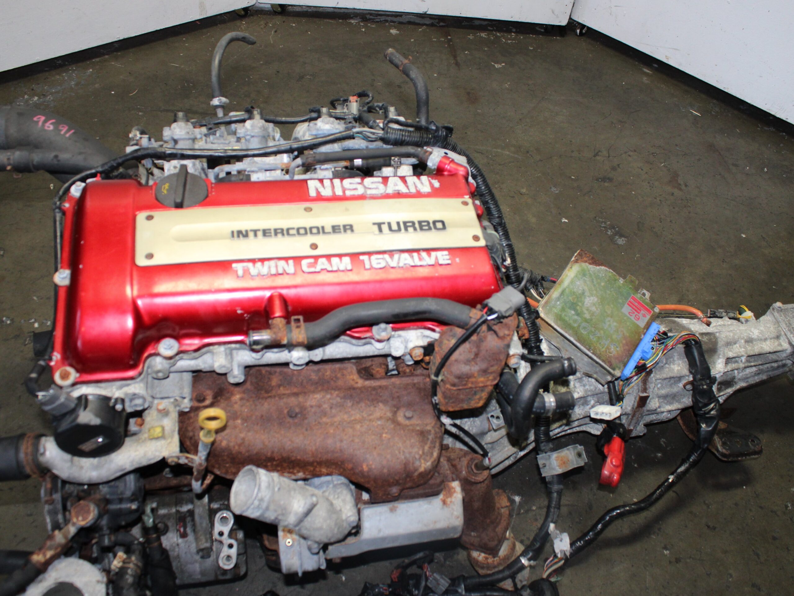 IMG_3541.jpg JDM 1990-1994 Nissan Silvia S13 Red Top Motor 5 speed SR20DET 2.0L 4 Cyl Engine