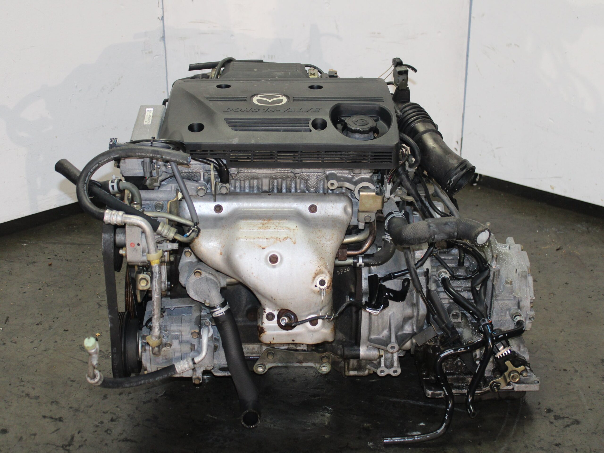 JDM 2001-2003 Mazda Protege Motor FSZE Automatic Transmission 2.0L 4 Cyl Engine