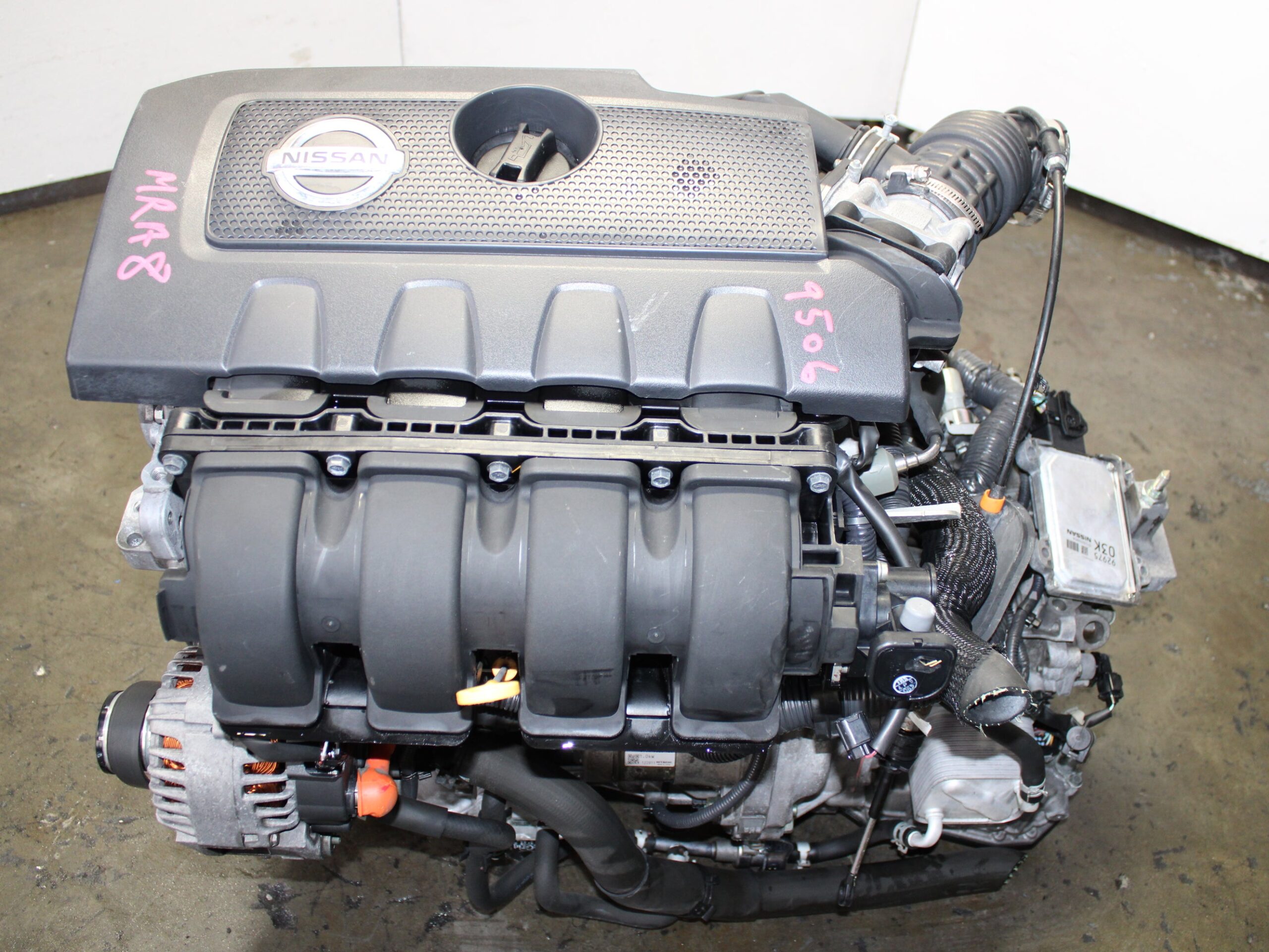 IMG_9829.jpg JDM 2013-2018 Nissan Sentra Motor CVT Transmission MRA8 1.8L 4 Cyl Engine