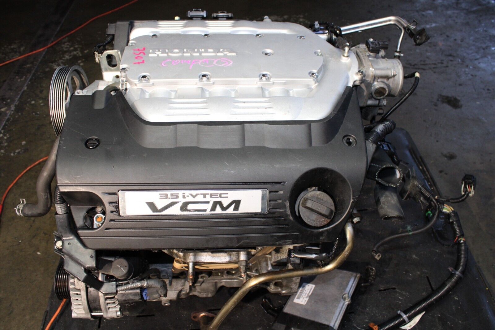 JDM 2008-2012 Accord Motor J35A-VCM 3.5L 6 Cyl Engine